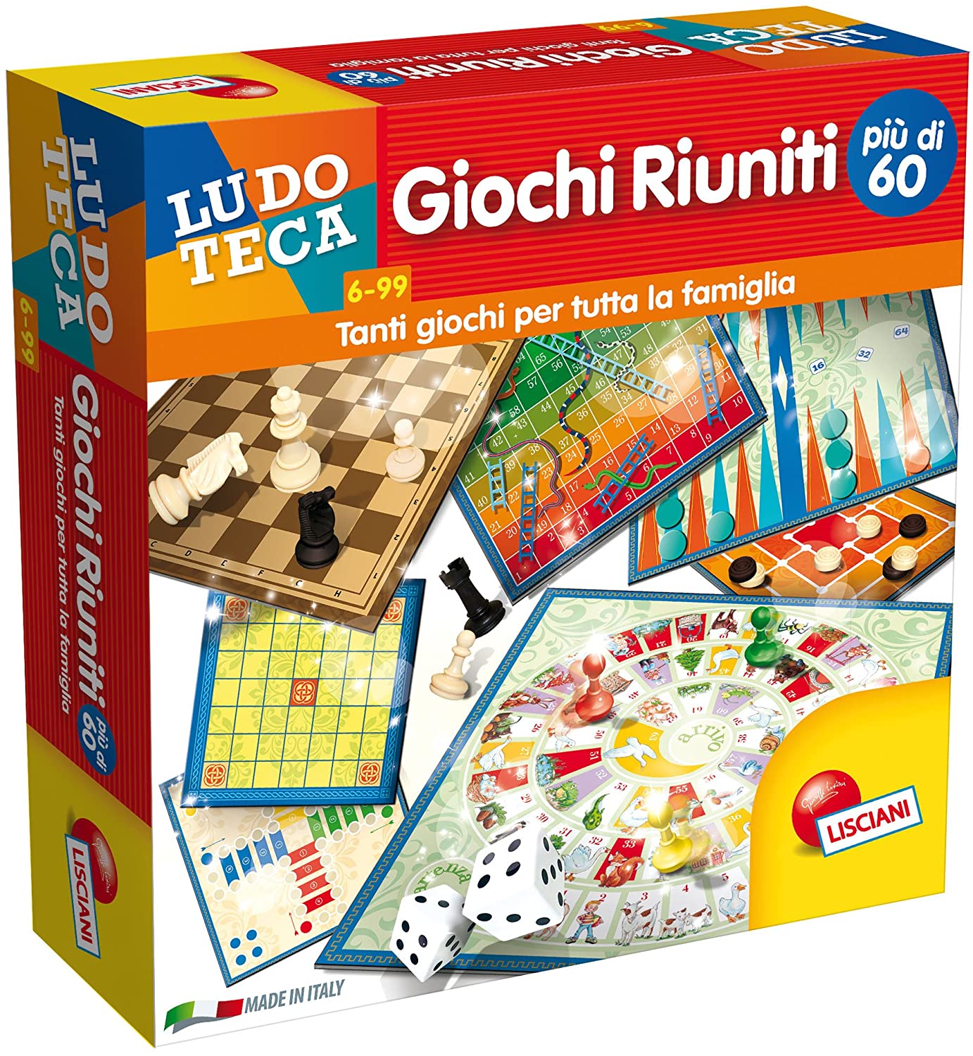 Giochi di Società: Gioco da tavolo Giochi Riuniti Lisciani Giochi