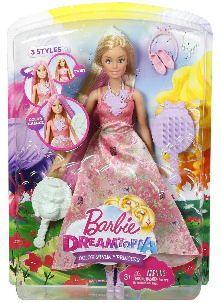 Bambole e Peluche Bambola Mattel Barbie Dreamtopia Principessa Chioma Colorata DWH42