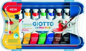 Morocolor PRIMO, Tempere per dipingere 8 colori metallizzati 4