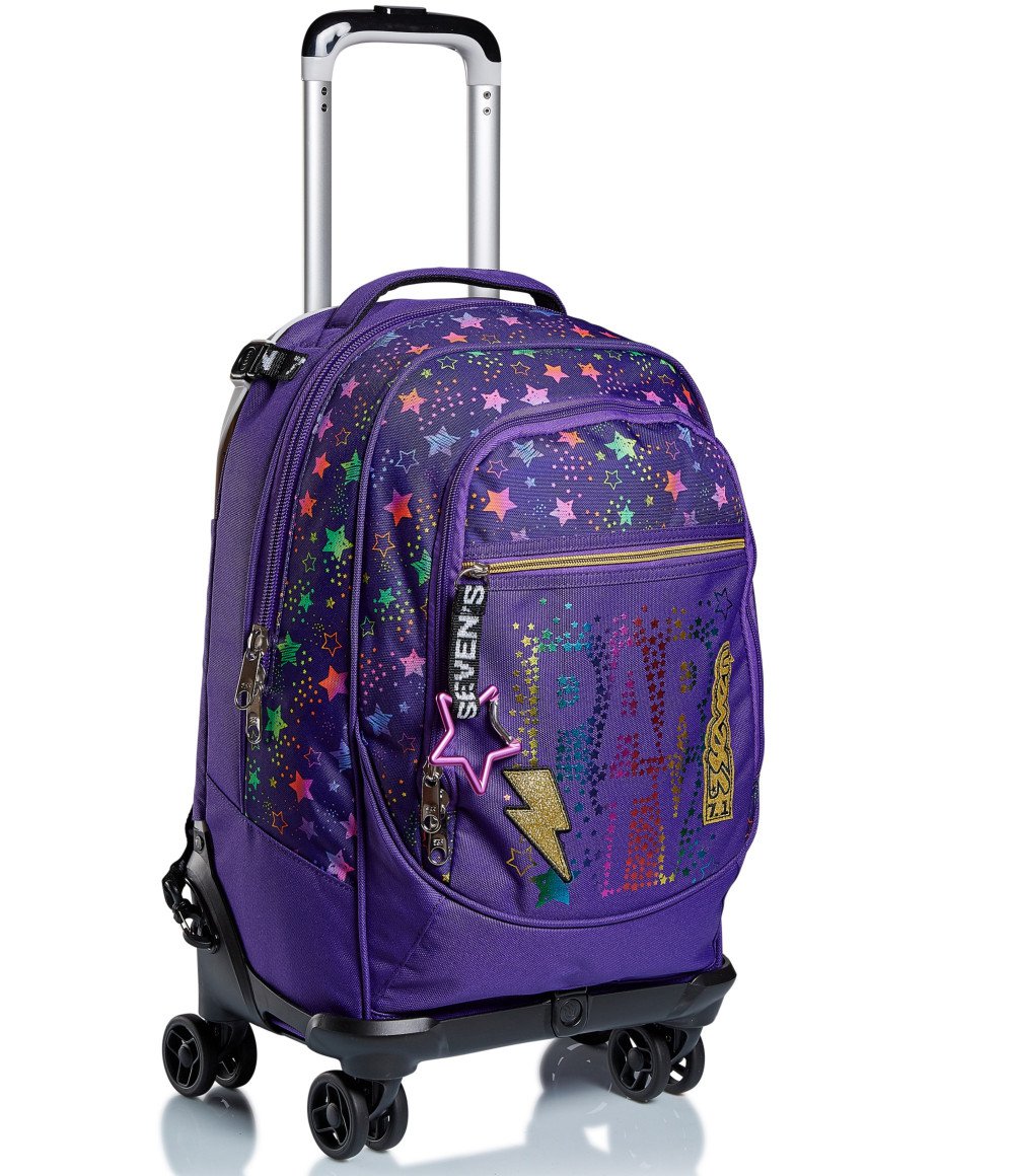 Trolley Scuola: Trolley scuola Seven Jack 4WD Dance Party Sganciabile